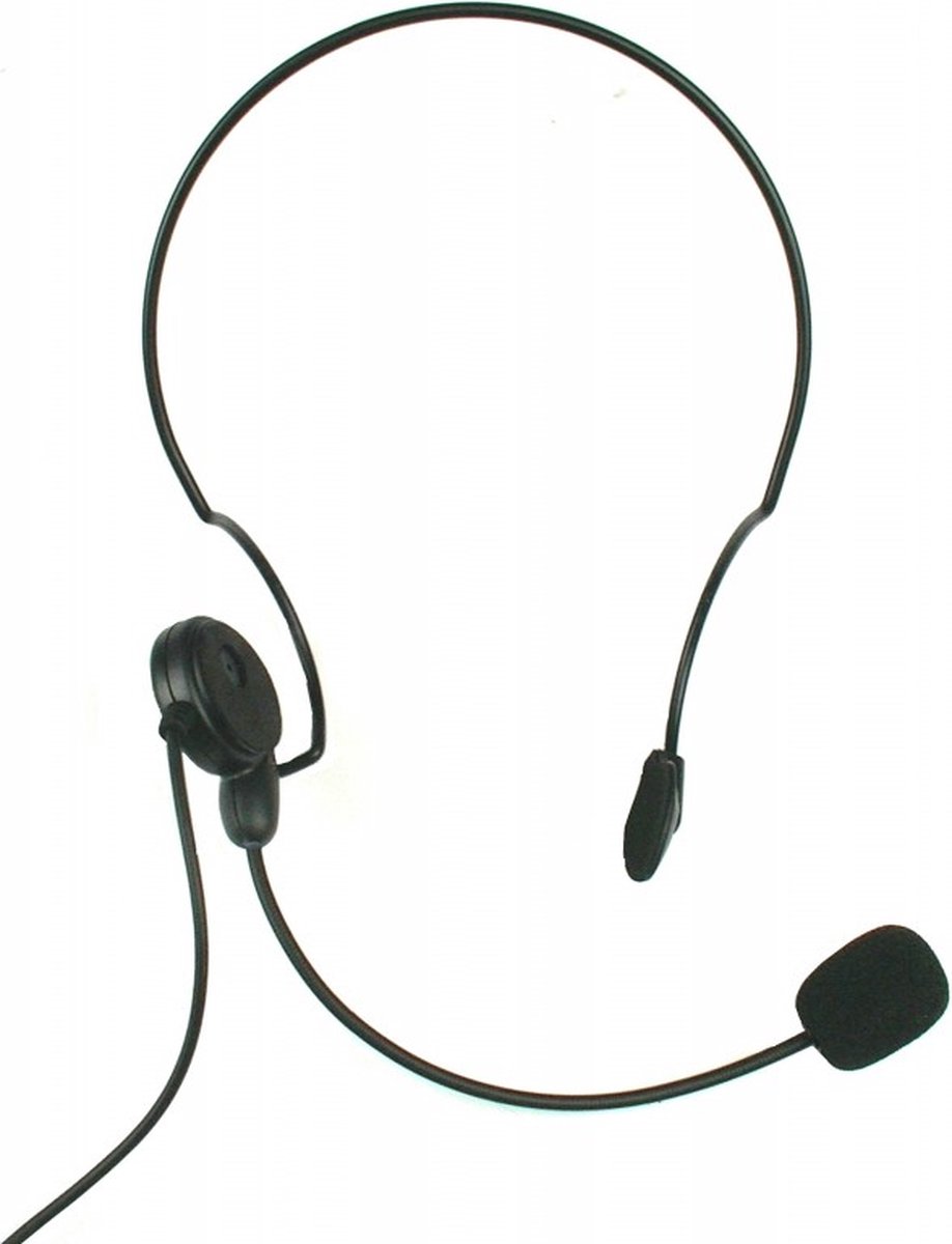 CRT Licht gewicht headset met PTT en VOX voor Kenwood