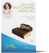 Svensson - Eiwitrijke chocoladerepen Salty Caramel - 8 x 35 g - Calorie arme Snacks