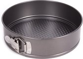 Benson Springvorm - Antiaanbaklaag - Ø 24 cm - Zwart - Handig kliksysteem