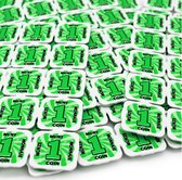 Grootverpakking: CombiCraft Breekmunten, breekmatjes, consumptiemunten - 10.000 munten - Groen