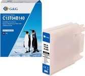 G&G Huismerk Inktcartridge C13T04B140 Alternatief voor Epson T04B1 - zwart