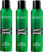 Redken - Volumize Guts 10 - Volume Spray Foam - Root Lifter - 3x 300ml