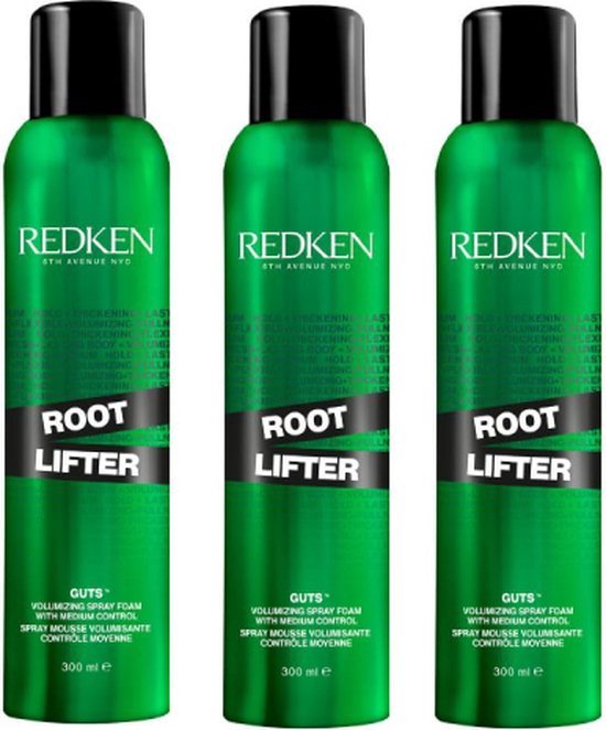thumbnail image 2 of Redken Guts 10 Volume Spray Foam Mousse - 2 Oz Travel Size (Lot Of 3) 2 of 5