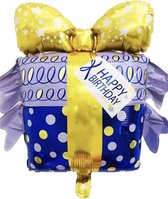 BalloonBash® XXL Cadeau - Helium Ballon - Verjaardagsdecoratie - 68 x 57 CM