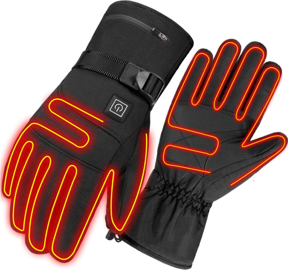 Bolture Elektrische Handschoenen Met Verwarming - Verwarmde Wanten Heren - Oplaadbaar - Waterdicht - Inclusief Oplader en Batterij