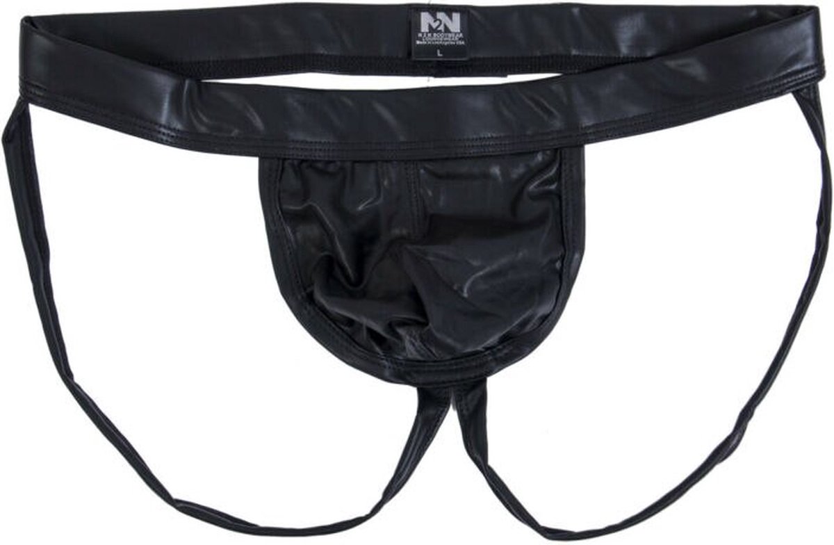 JockstrapHerenErotischOpen BillenJock ManSexyLakleerLatexZwart