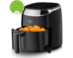 Ufesa - Apex Black 1200W - 3,5 L Heteluchtfriteuse - Air Fryer - BPA & PFOA vrij