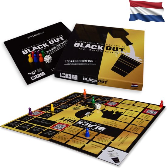 Treble Noodlottig Tentakel Black Out Dutch Edition - BlackCupGames Drankspel - Drank Spelletjes -  Volwassenen -... | bol.com