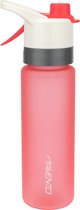Avento Drinkfles Spray - 0.7 Liter - Roze/Wit