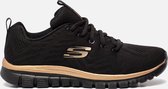Skechers Graceful - Chaussures De Sport Noires Get Connected - Sportwear - Femme
