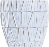 Vase DKD Home Decor Wit Résine Moderne (19 x 19 x 60 cm)