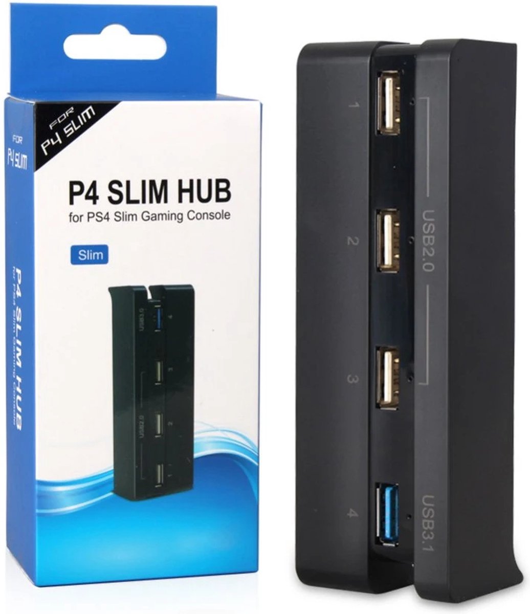 DOBE USB HUB 3.0 High Speed & 2.0 USB port for Playstation 4