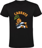 Carrate Heren T-shirt | wortel | karate | vechtkunst | vechtsport | grappig