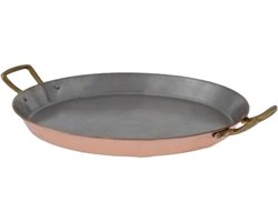 Koperen pan voor paella, 30 сm