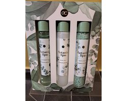 Botanic Spa wellness pakket - douchegel, badolie & badzout eucalyptus-lemongras