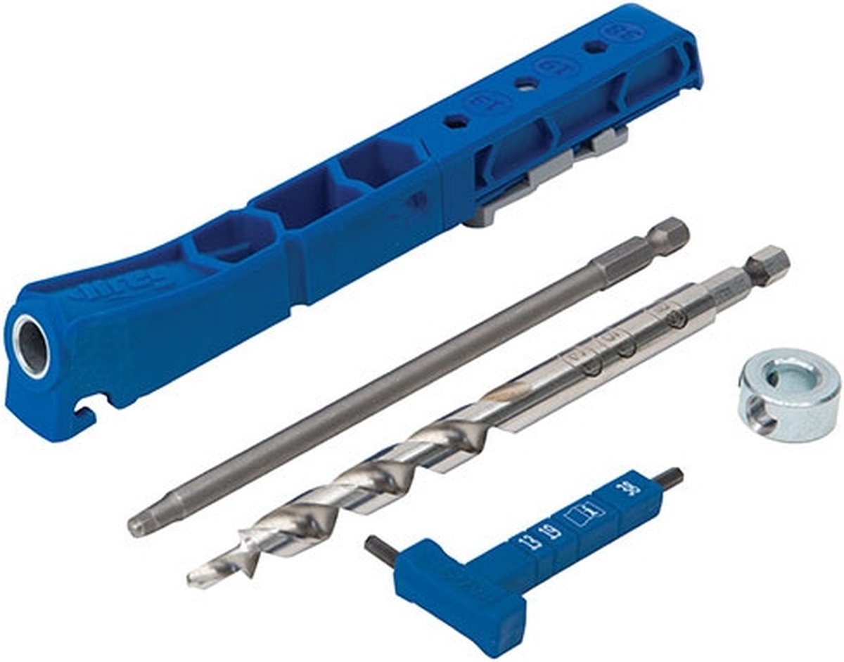 Kreg - Boormal Pocket-Hole Jig 310 (set van 7 onderdelen) - Boormal houtverbinding set - KPHJ310-INT