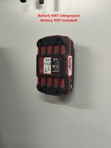 Houder Voor Parkside X20 accu - Batterijhouder - Wandbevestiging - Wall Mount - 20V - Batterij NIET Inbegrepen!