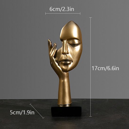 Casablanca - Sculptuur - Beeld - Hout - Staal - De helpende hand | bol