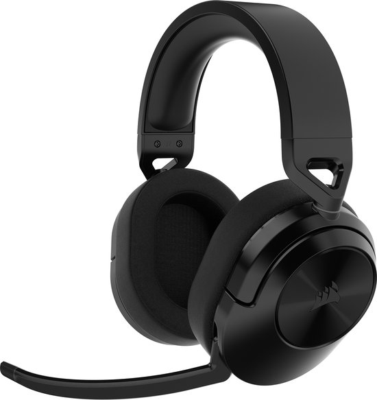 Corsair HS55 - Draadloze Gaming Headset - Dolby Audio 7.1 PC Surround - PC, Mac, PS4 & PS5 - Carbon