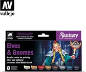 Vallejo val70242 - Elves and Gnomes Color Set 8 x 17 ml