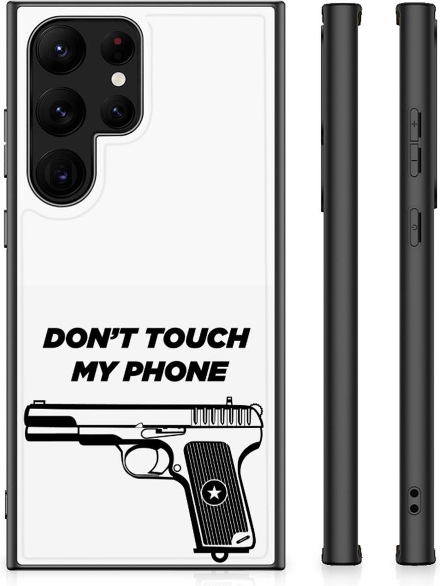 Samsung Galaxy S23 Ultra Telefoon Hoesje Pistol DTMP