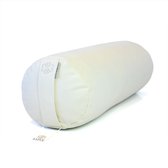 Ronde Yogabolster | Wonderful White | Katoen | 61cm lang