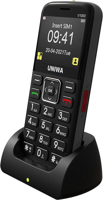lokaal wrijving lid Lipa Uniwa V1000 senioren telefoon 4G - Batterij - Bluetooth - Camera -  Senioren... | bol.com