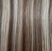 LUXEXTEND Weave Hair Extensions #P6/60A| Human hair Brown/Blond | Hair Weave | 60 cm - 100 gram | Remy Sorted & Double Drawn | Haarstuk | Extensions Haar | Extensions Human Hair | Echt Haar | Weave Hairextensions Bundels | Weft Haar | Haarverlenging