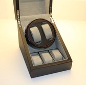 Watchwinder - 2 horloges - luxe doos - uitverkoop
