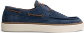 Travelin' Shipton Suede Leather Men's Shoes - Cuir Blauw - Taille 42