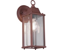 TRIO OLONA - Wandlamp - Roestkleur - excl. 1x E27 4 W - Wandmontage - Buitenverlichting - IP23