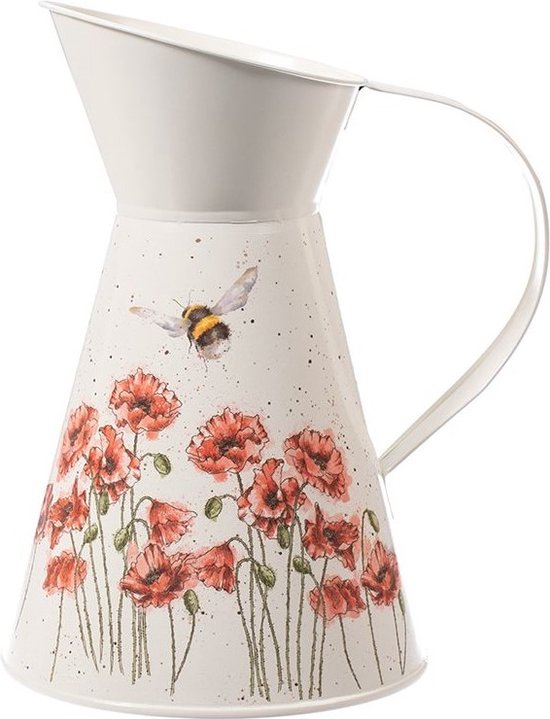 Wrendale Designs - 'Flight of the Bumblebee' Bee Flower Jug - Bloemenvaas - Gieter - Waterkan - Vaas