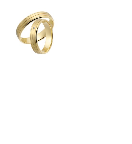 trouwring - heren - Aller Spanninga - 925 - geelgoud – sale Juwelier Verlinden St. Hubert - van €865,= voor €563,=