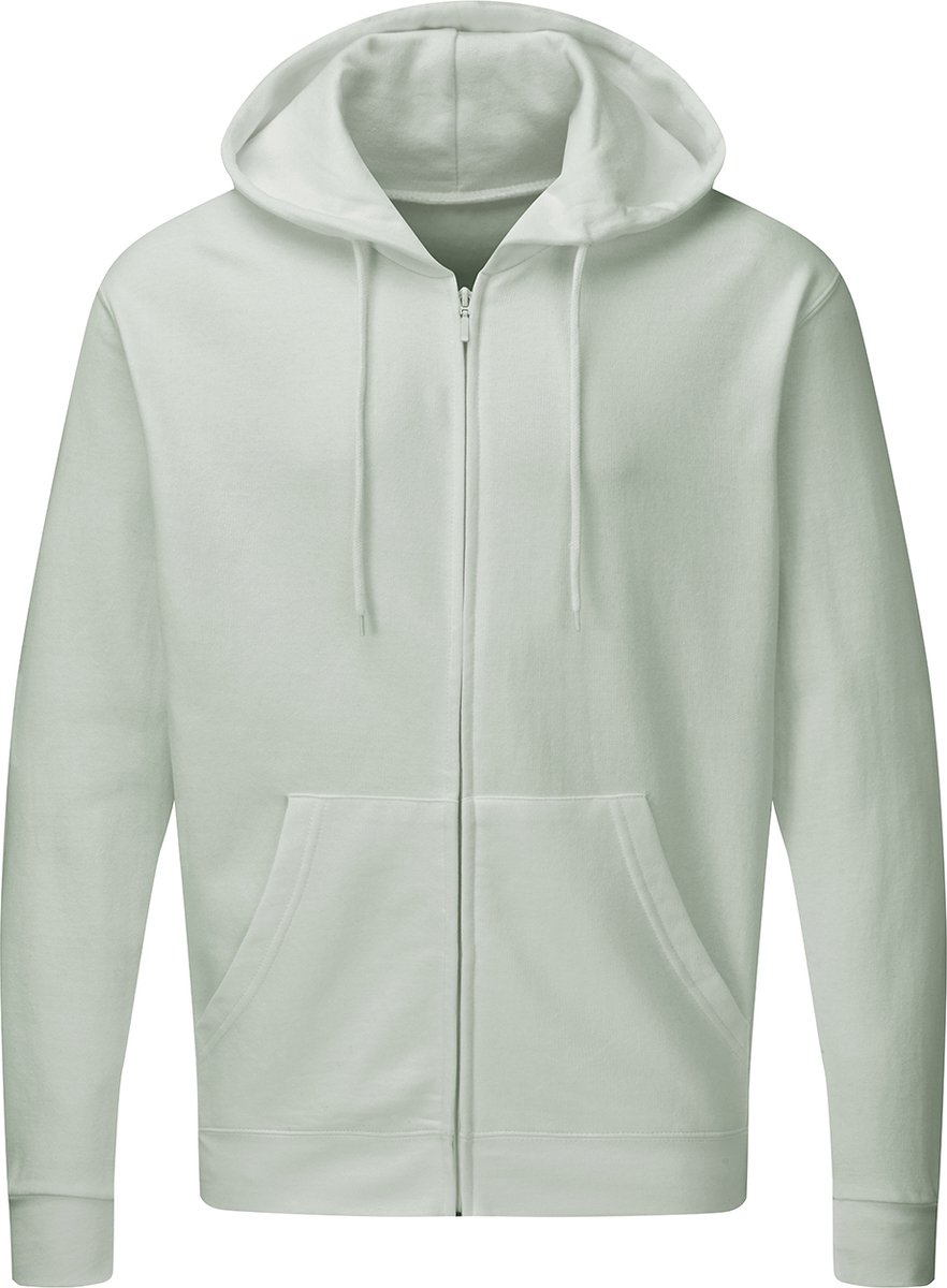 Hooded Full Zip Hoodie Heren SG Collectie Mercury Grijs