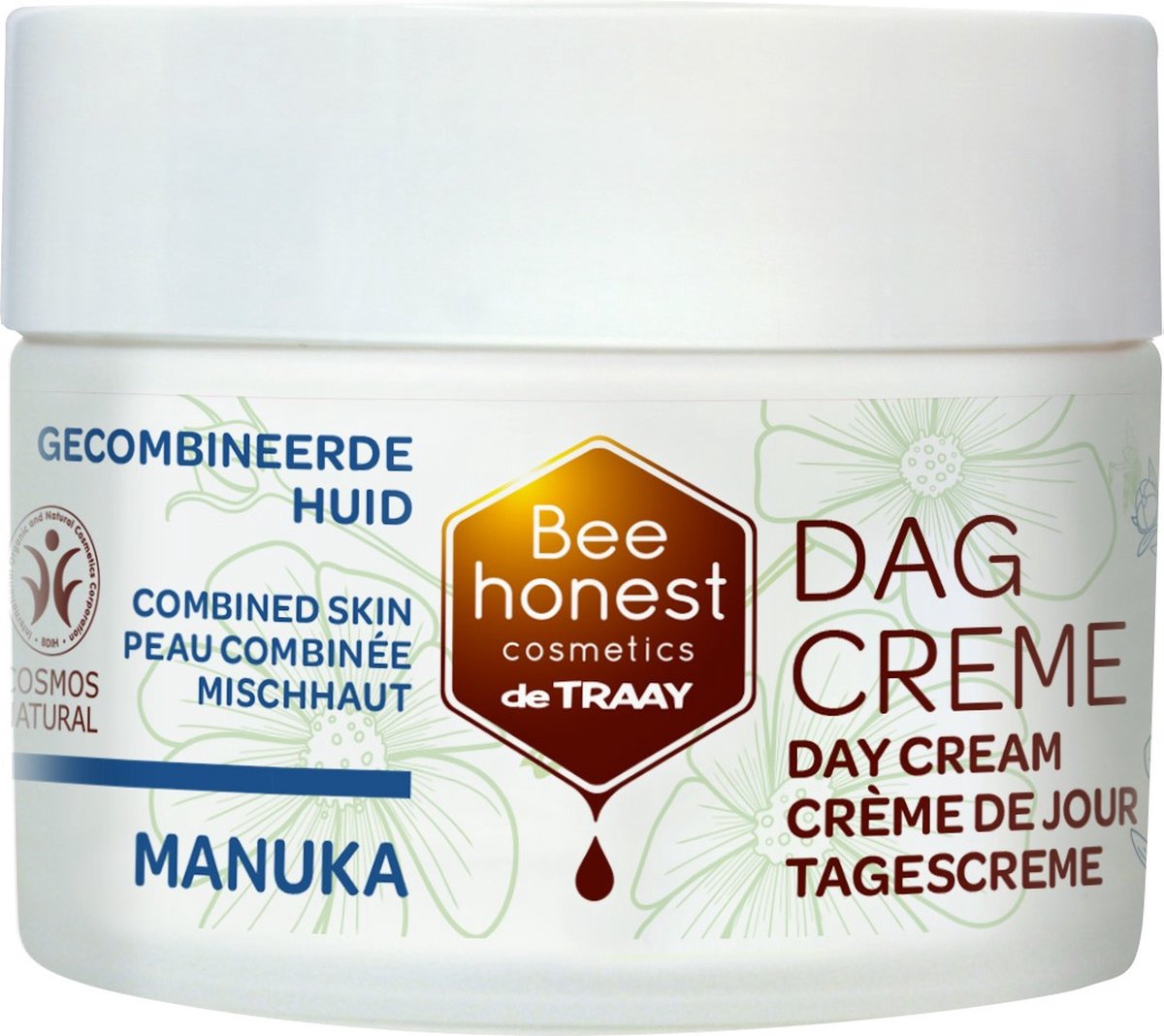 Bee Honest Dagcrème Manuka 50ML