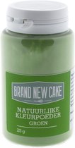 BrandNewCake® Natuurlijke Kleurpoeder Groen 25gr - Eetbare Voedingskleurstof - Kleurstof Bakken