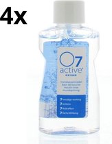O7 Active Mondspoelmiddel 4 x 500 ml - Voordeelverpakking