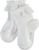FALKE Chaussettes Bébé en Katoen durable Romantic Chaussettes blanc - Taille 74-80