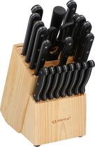 Ensemble de 22 couteaux Alpina dans un bloc en bois