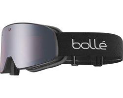 Bollé Nevada Small skibril - Mat Zwart - Blauwe lens