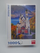 Puzzel kasteel Neuschwanstein , 1000 stukjes.