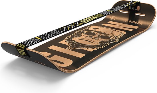 Foto: Gibbon giboard set caesar jib slackline skateboard style black