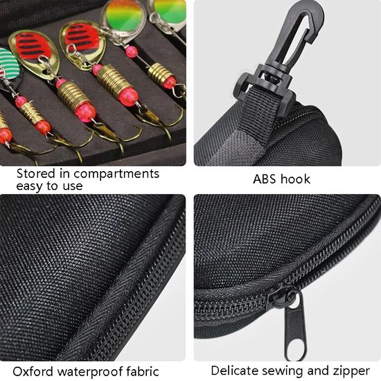 Premium Kunstaas Set Met Tas - 16 Stuks - Felle Kleuren van No Name® — afbeelding 2