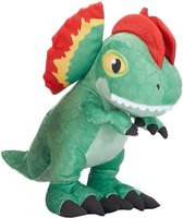 Dilophosaurus - Jurassic World Dominion Pluche Knuffel 30 cm {Jurassic Park Plush Toy | Speelgoed Knuffeldier voor kinderen jongens meisjes | T-Rex Dino Draak Draken Dino's Dinosaurus}