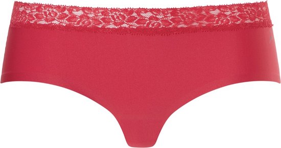 ten Cate Secrets hipster met kant rood voor Dames | Maat S