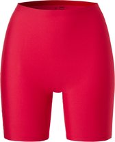 Secrets high waist long shorts rood voor Dames | Maat XXL