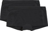 ten Cate Basics shorts zwart 2 pack voor Meisjes | Maat 158/164