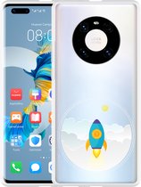 Huawei Mate 40 Pro Hoesje To the Moon Designed by Cazy