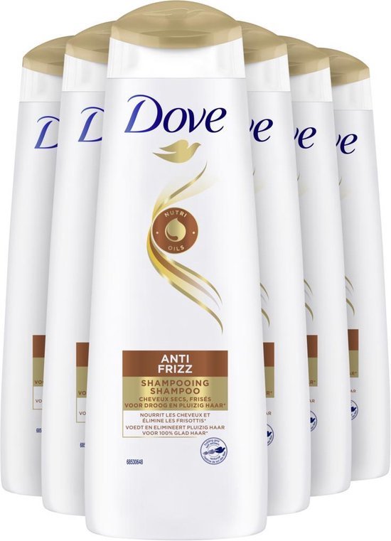 Dove - Shampoo - Anti Frizz - 6x250ml