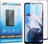 Mobigear - Screenprotector geschikt voor Motorola Moto E22 Glazen | Mobigear Premium Screenprotector - Case Friendly - Zwart